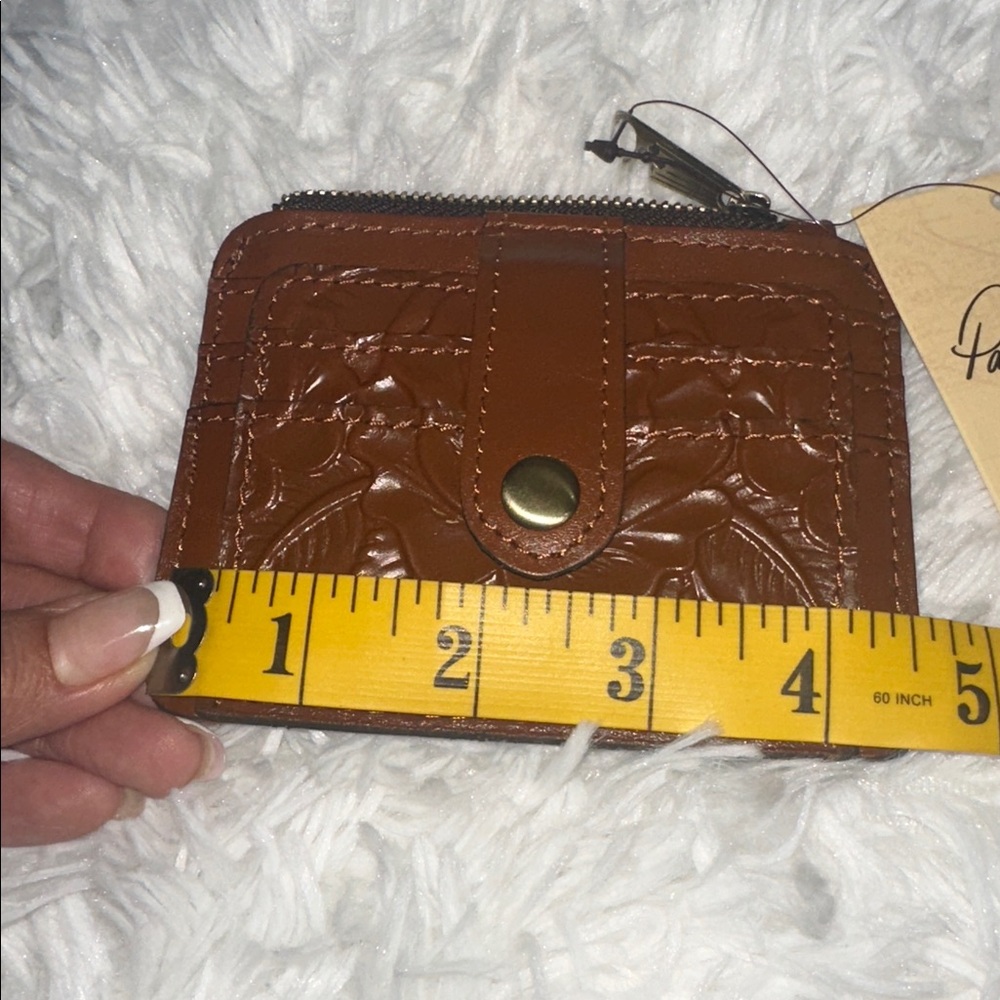 PATRICIA NASH The Cassis ID Case STYLE #P567603X Zippered 9 credit card slots. - Picture 9 of 9